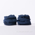 Calcetines transpirables para algodón de fibra de bambú, calcetines transpirables